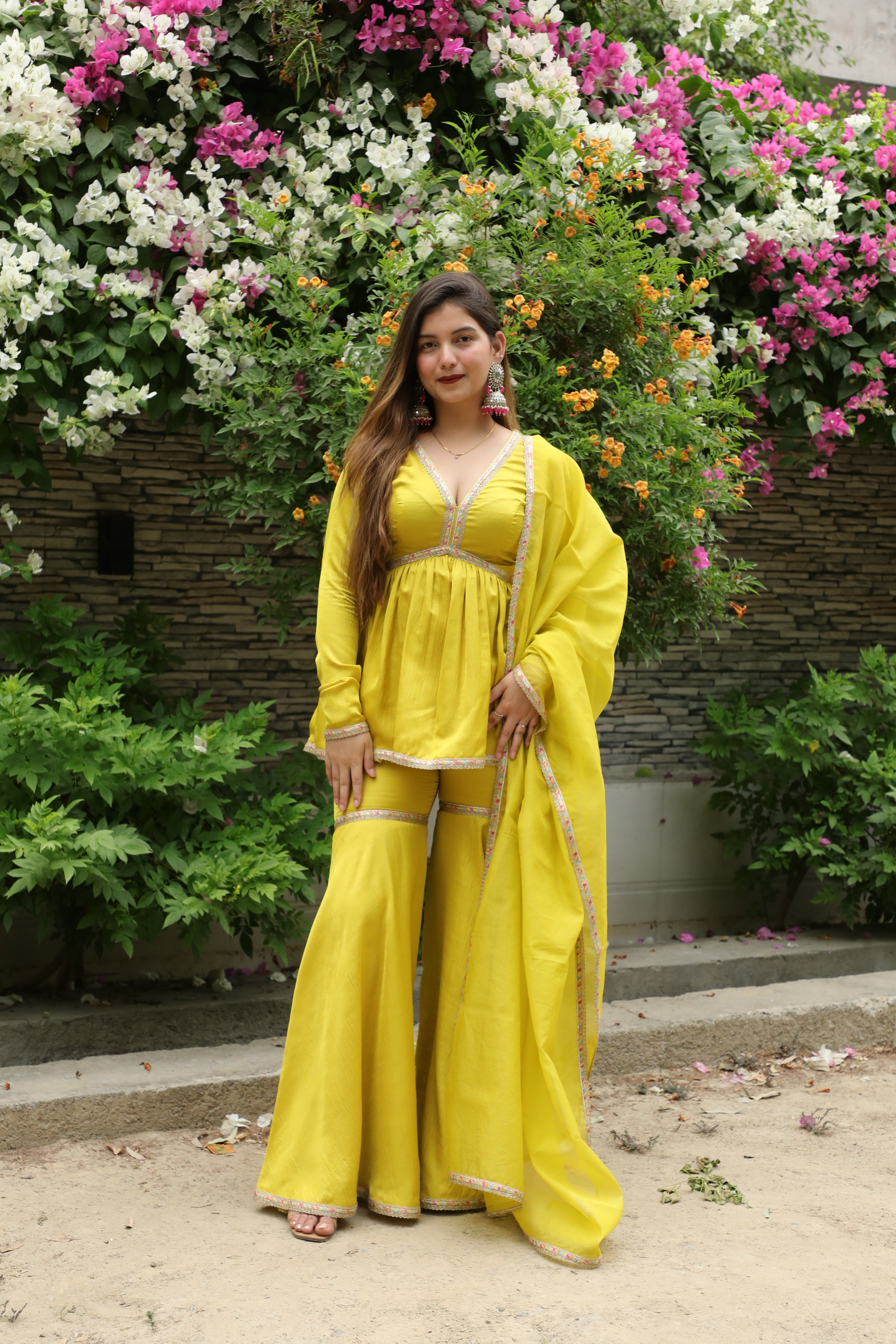 Yellow Garara Set