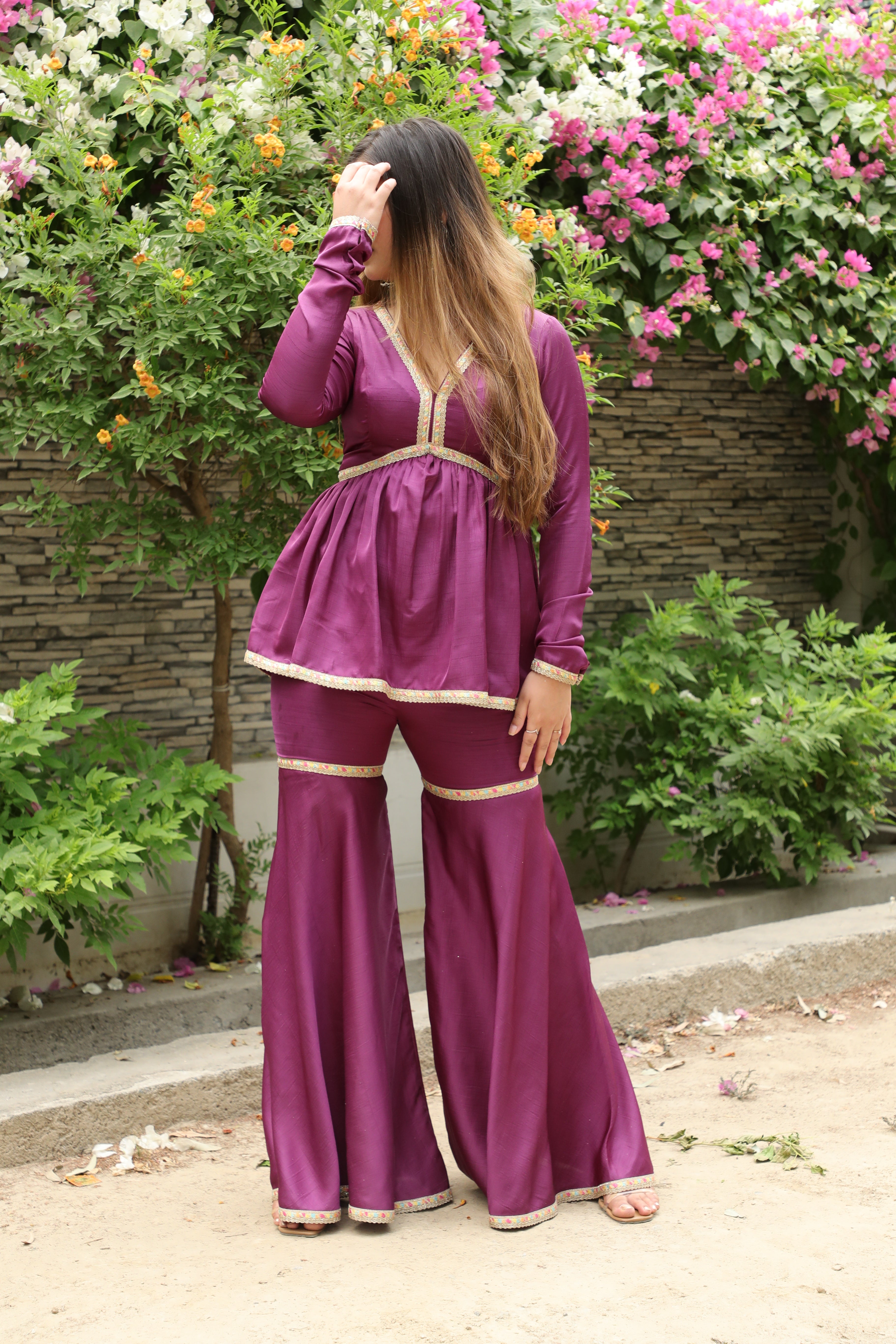 Pruple Garara Set