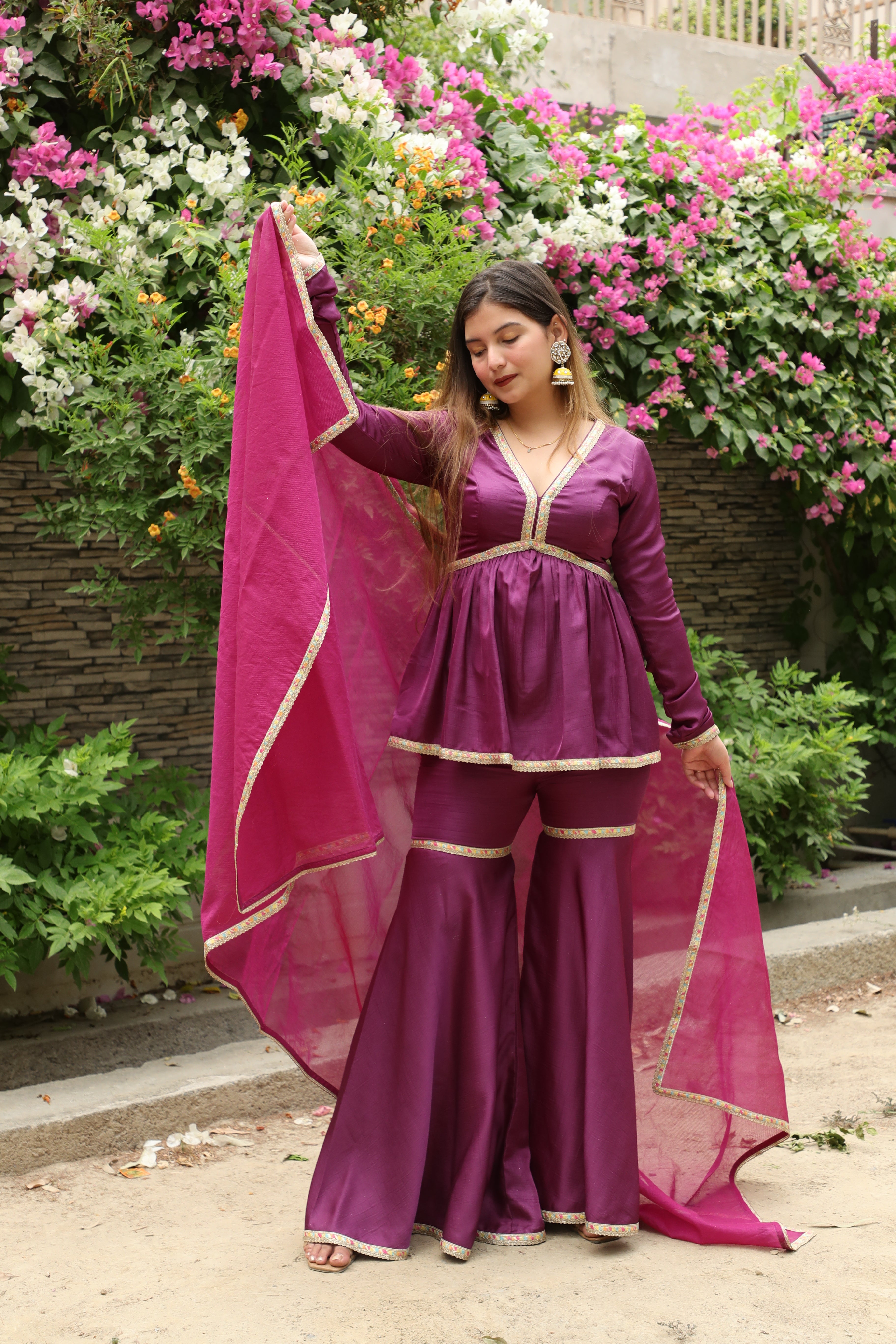 Pruple Garara Set