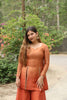 Orange ombre Suit Set
