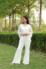 White Cut Dana Coord Set