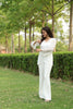 White Cut Dana Coord Set