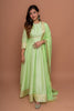 Pista Gulnaar : Pista Green Anarkali Suit set