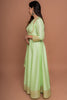 Pista Gulnaar : Pista Green Anarkali Suit set