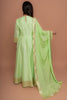 Pista Gulnaar : Pista Green Anarkali Suit set